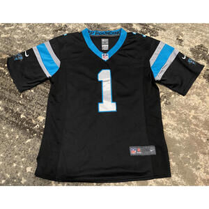 Carolina Panthers Cam Newton #1 NFL Jersey Youth XL
